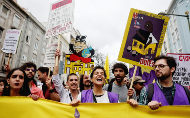 Relato da manifestação Casa para Viver, em Lisboa no dia 1 de Abril